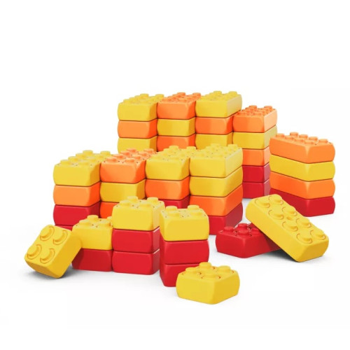 Jouet XXL avec briques de construction