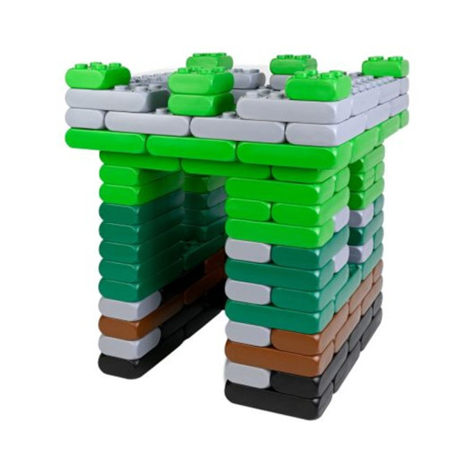 Assortiment 4 - 128 briques type gros LEGO