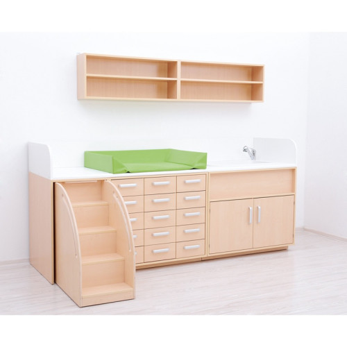 Meuble change bebe avec baignoire