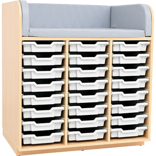 Meuble d'habillage avec bacs de rangement