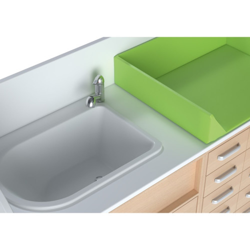 Baignoire meuble change pour bébé