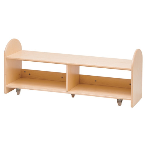 Banc enfant avec roulettes et rangement