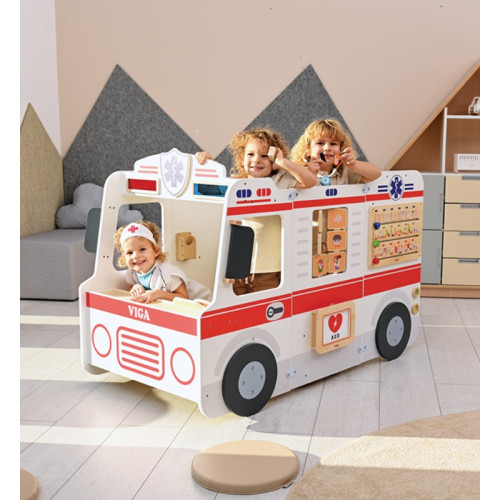 Grand jeu d'imitation ambulance