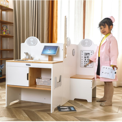 Jeu d'imitation pour salle d'attente médecin