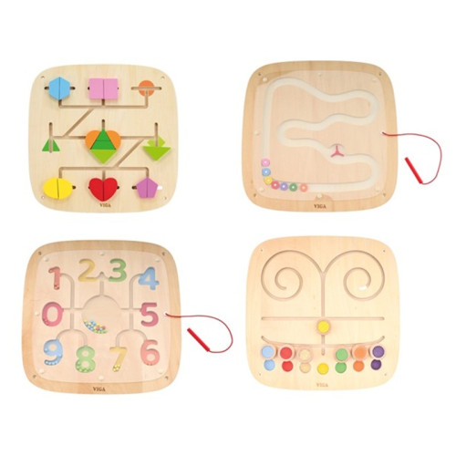 Pack 4 jeux muraux enfant 2 ans