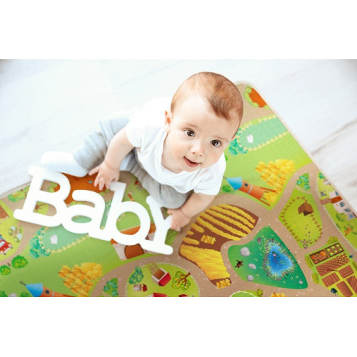 Tapis bébé recto/verso