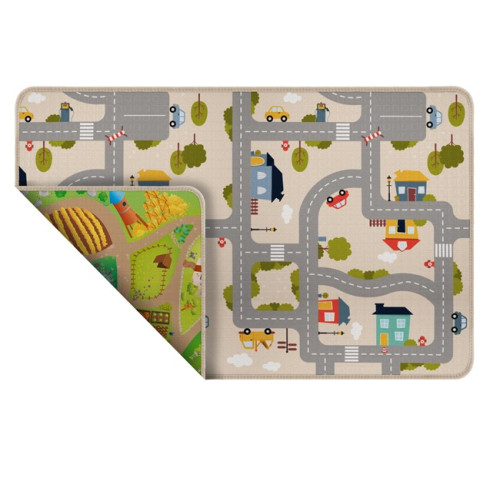 Tapis jeux recto/verso - Intérieur et extérieur