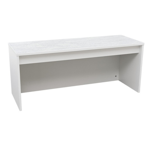 Banc avec surface de jeu insonorisé blanc