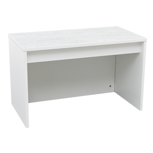 Banc avec surface de jeu acoustique blanc