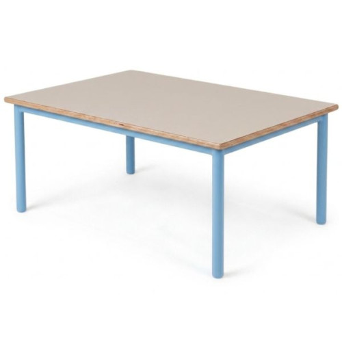 Table insonorisée maternelle bleu clair