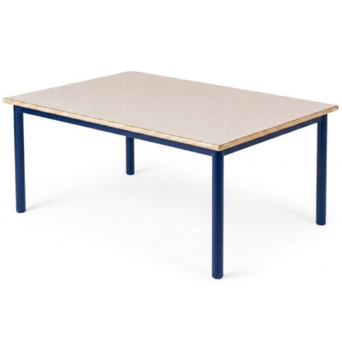 Table insonorisée maternelle bleu violet