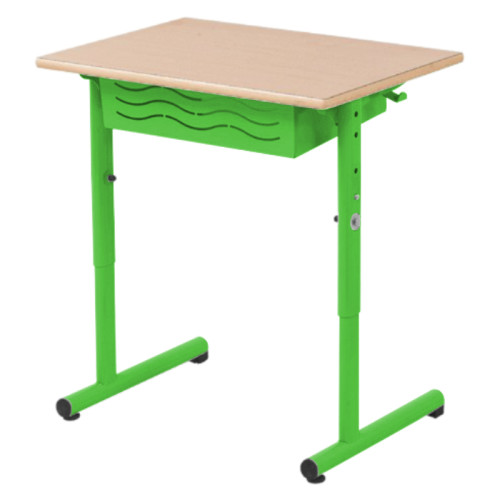 Table VELA réglable 1 place vert anis