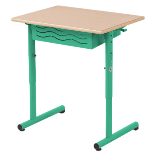 Table VELA réglable 1 place vert pomme