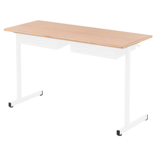 Table BELI 2 places blanc