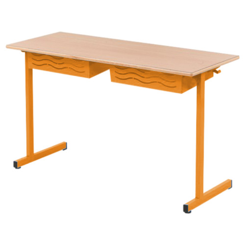 Table BELI 2 places orange