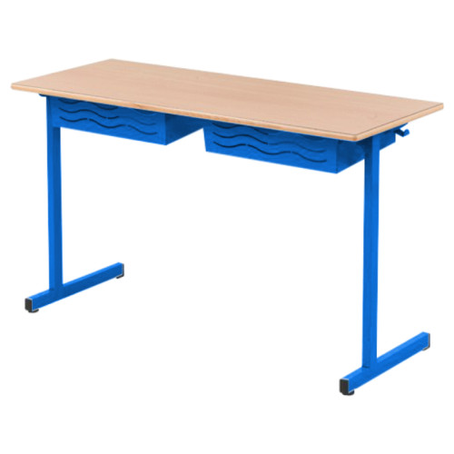 Table BELI 2 élèves bleu