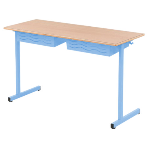 Table BELI 2 élèves bleu clair