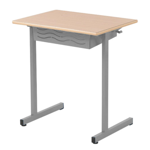 Table BELI 1 élève gris