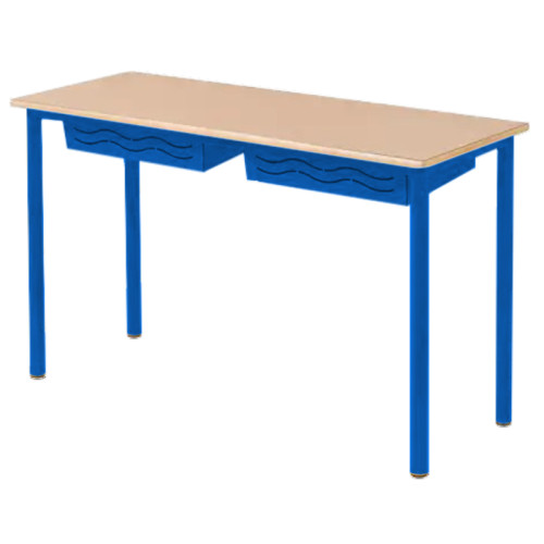 Table BERMUDES 2 places bleu