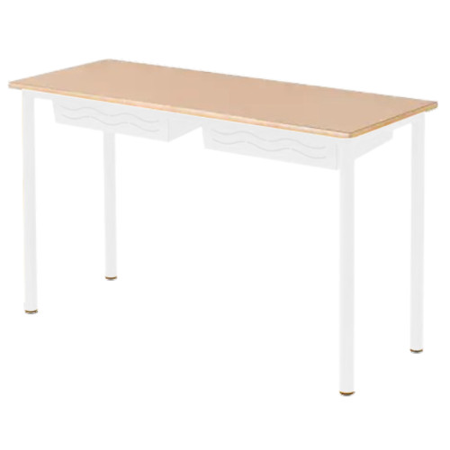 Table BERMUDES 2 places blanc