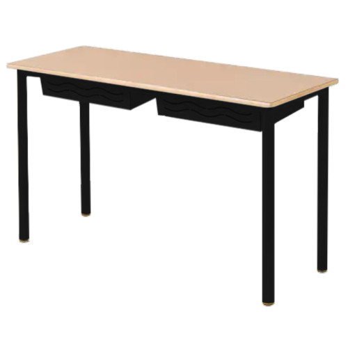 Table BERMUDES 2 places noir