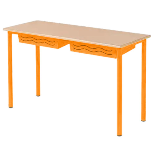 Table BERMUDES 2 places orange