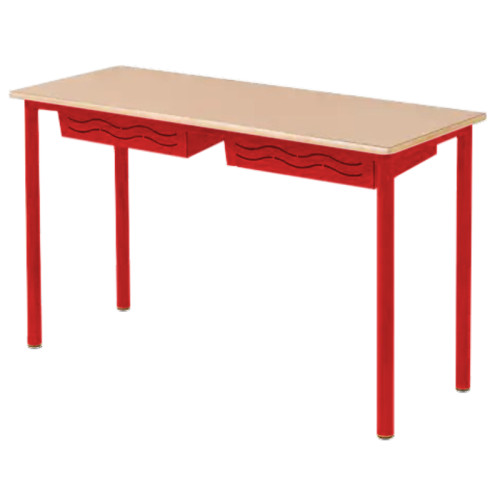 Table BERMUDES 2 places rouge