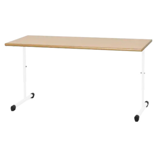 Table LOLIPOP réglable 2 places blanc