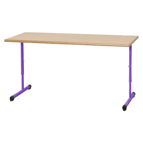 Table LOLIPOP réglable 2 places violet