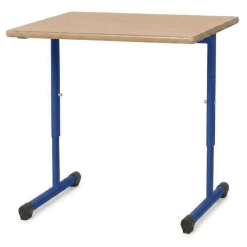 Table ajustable pour classe maternelle bleu violet