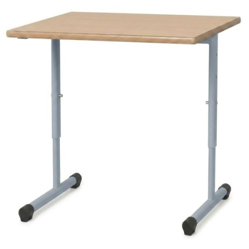 Table ajustable pour classe maternelle gris