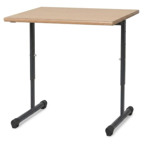 Table ajustable pour classe maternelle noir
