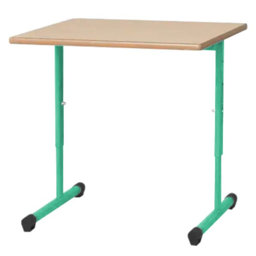 Table ajustable pour classe maternelle vert pomme