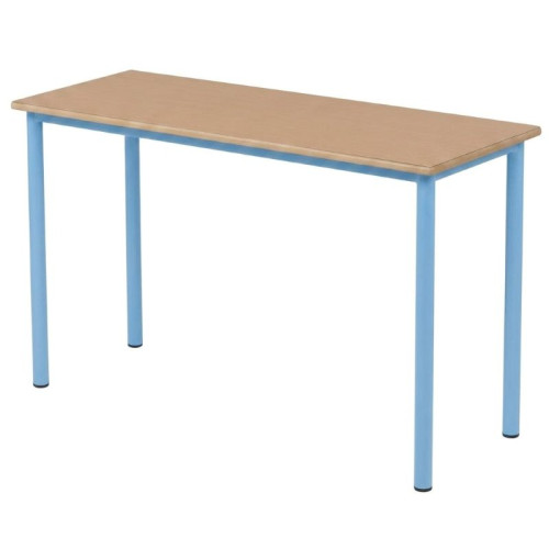 Table BERMUDES 2 places sans casier bleu clair