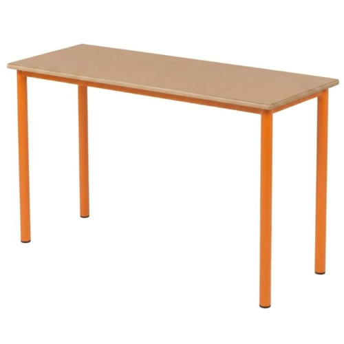Table BERMUDES 2 places sans casier orange