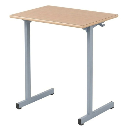 Table 1 élève sans casier gris