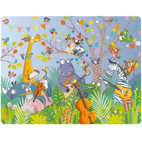 Sticker jeu cherche et trouve musique