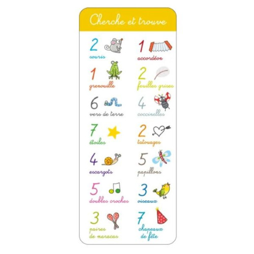 Règle jeu cherche et trouve musique - vertical