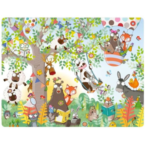 Sticker jeu cherche et trouve C'est la fête