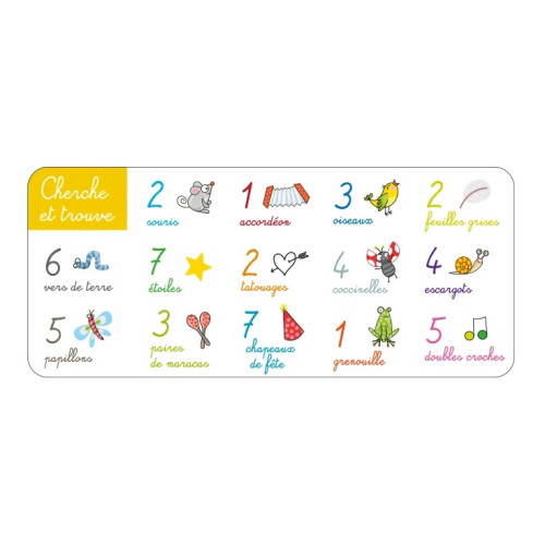 Règle jeu cherche et trouve musique - horizontal