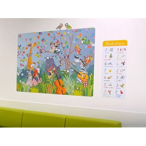 Jeu cherche et trouve salle d'attente