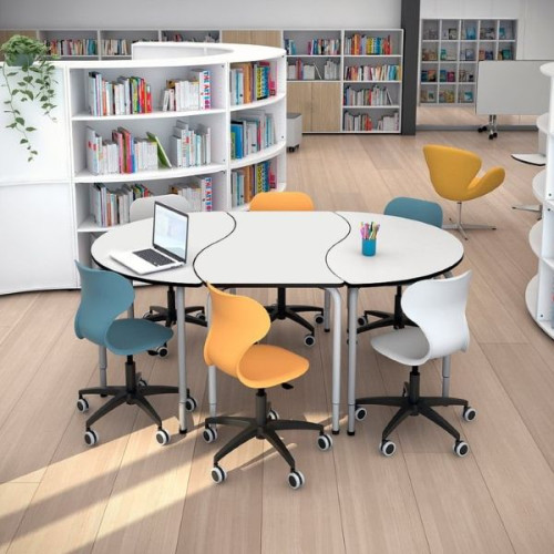 Aménagement table WAVE bibliothèque
