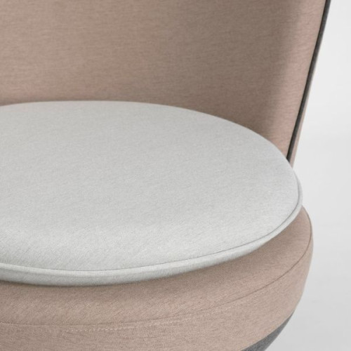 Coussin et détails siège pivotant
