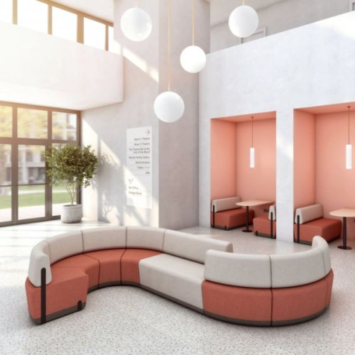Aménagement de fauteuils modulables accueil
