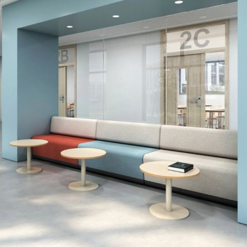 Canapé KARLIN modulable dans une salle d'attente