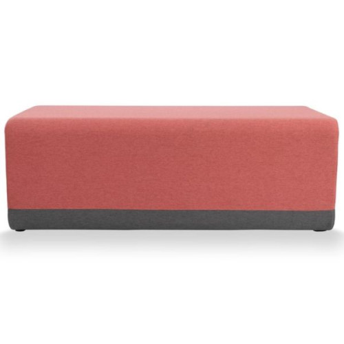Banquette modulable terracotta