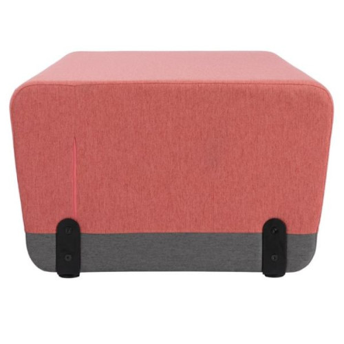 Détails banquette KARLIN terracotta