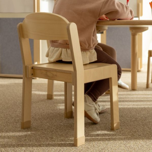 Siège en bois empilable T1