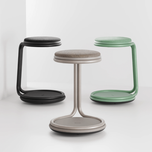 Tabourets ergonomiques empilables