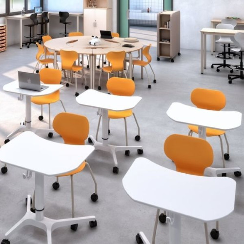 Table ergonomique réglable de 73 à 102 cm